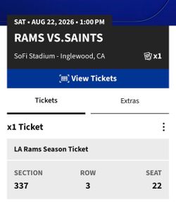 Rams vs Saints