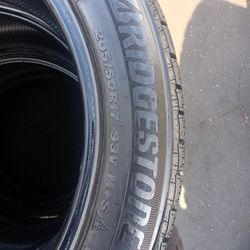 2 Llantas 205 50 R17 Bridgestone Weather Peak 