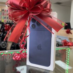 iPhone 17 Pro Max Deep Blue 256GB Brand New! Christmas Financing Deal! $10 To $100 Down Payment! 