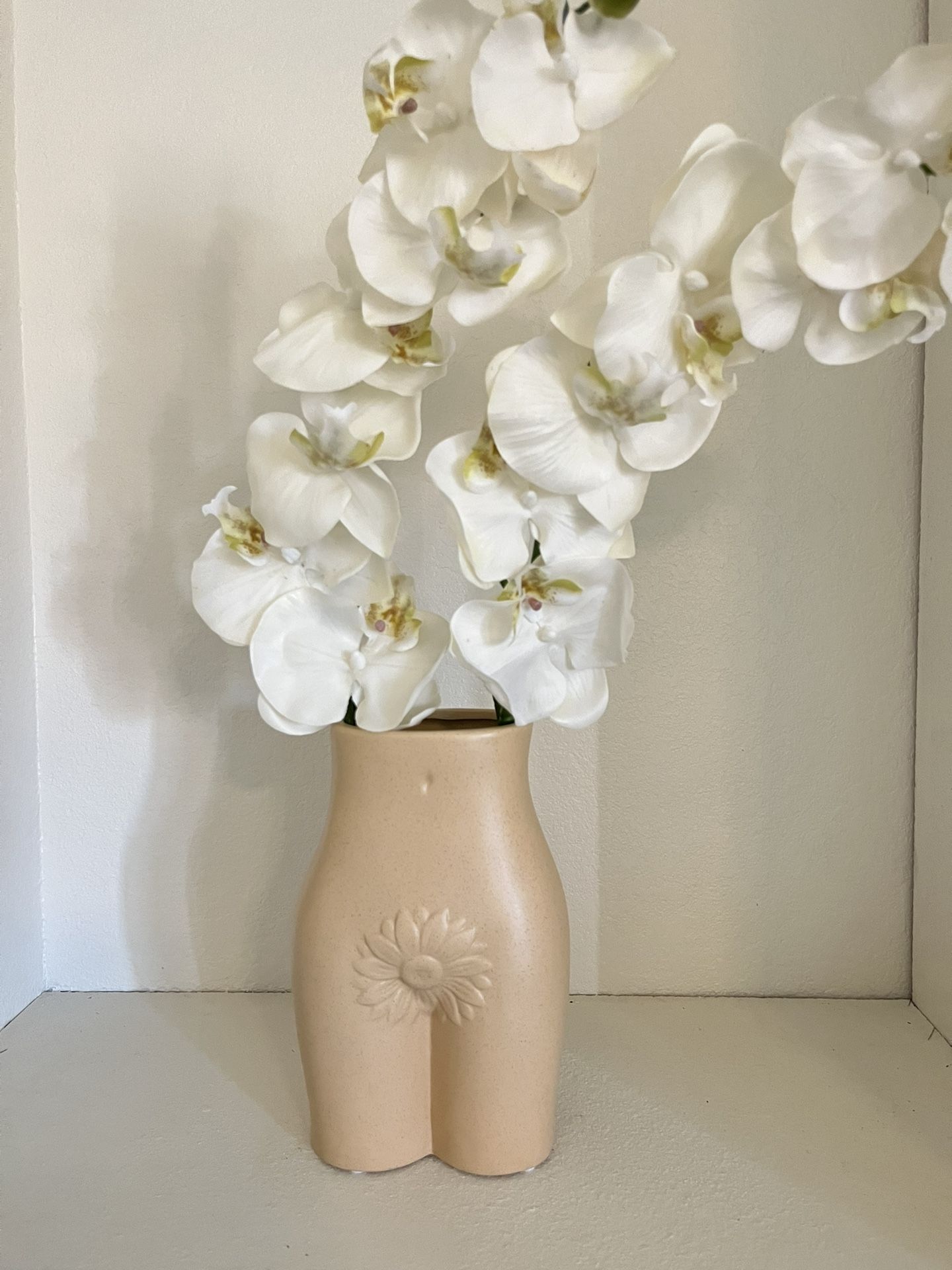 Sandy Nude Butt Vase Tall Bottom Vase Body Vase Base Roots