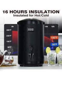 New. Insulated beverage dispenser 75cups