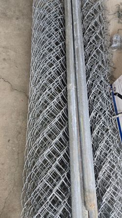 Chain link fence