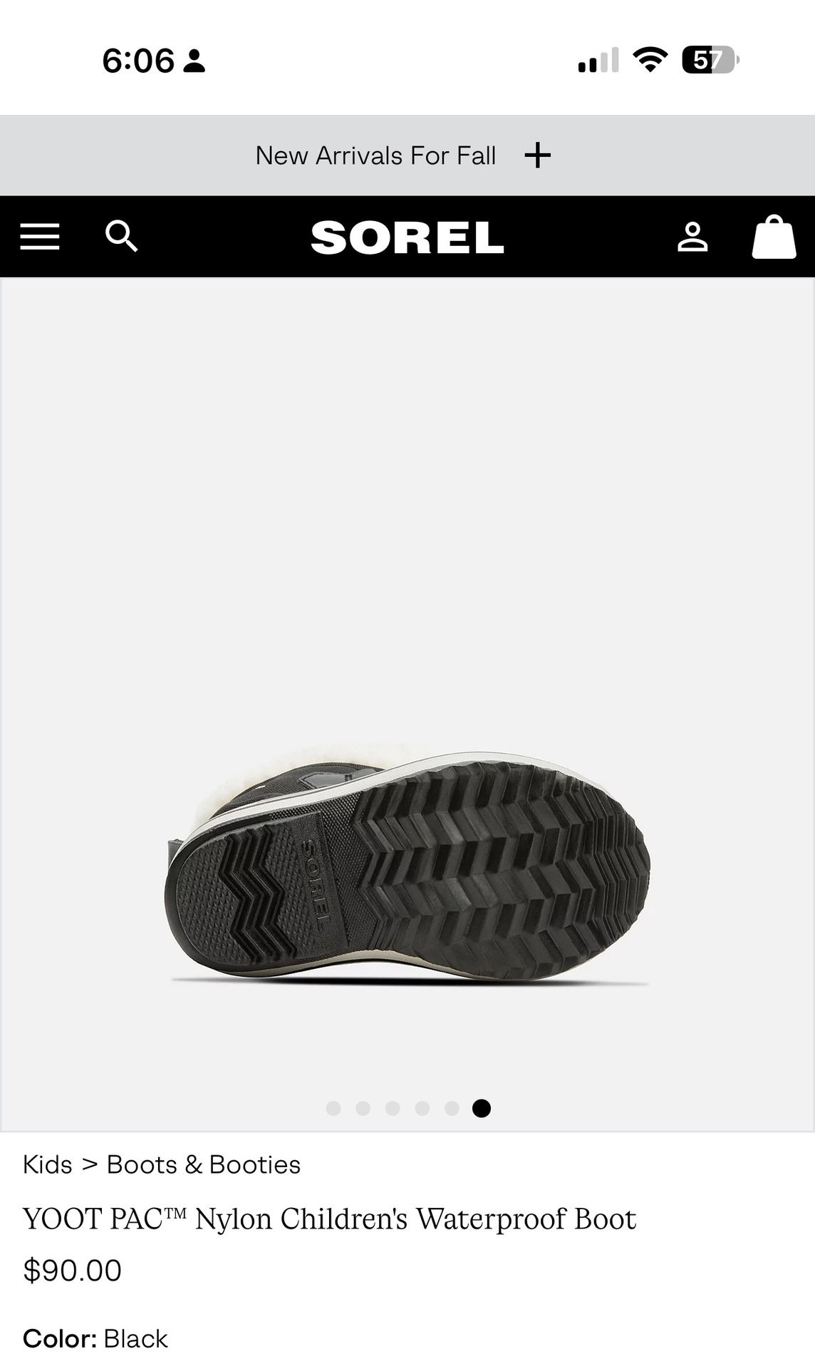Sorel Winter Boots 13y