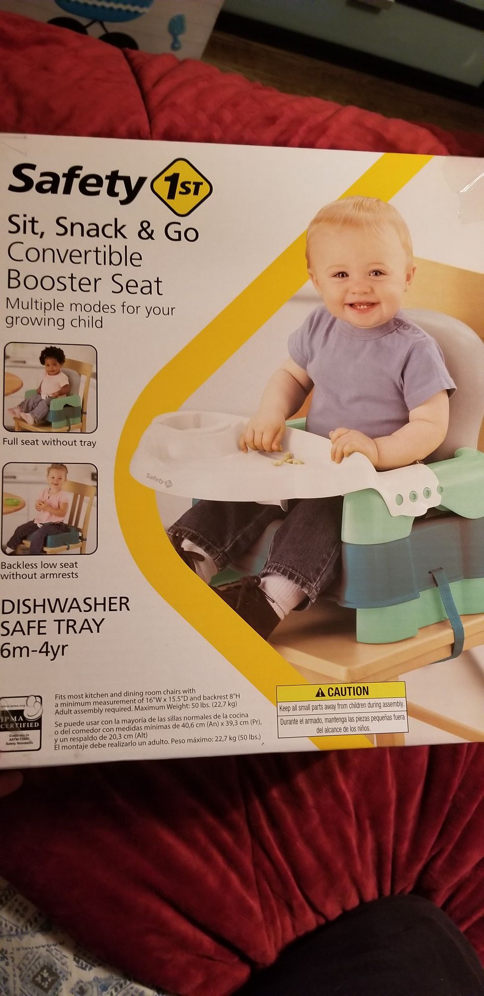 Safety 1st-sit, snack, and go booster seat