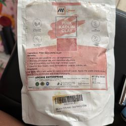 Pink Kaolin clay 