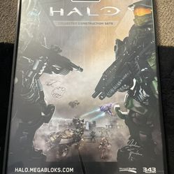 Signed Halo poster