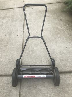 Craftsman reel Lawnmower