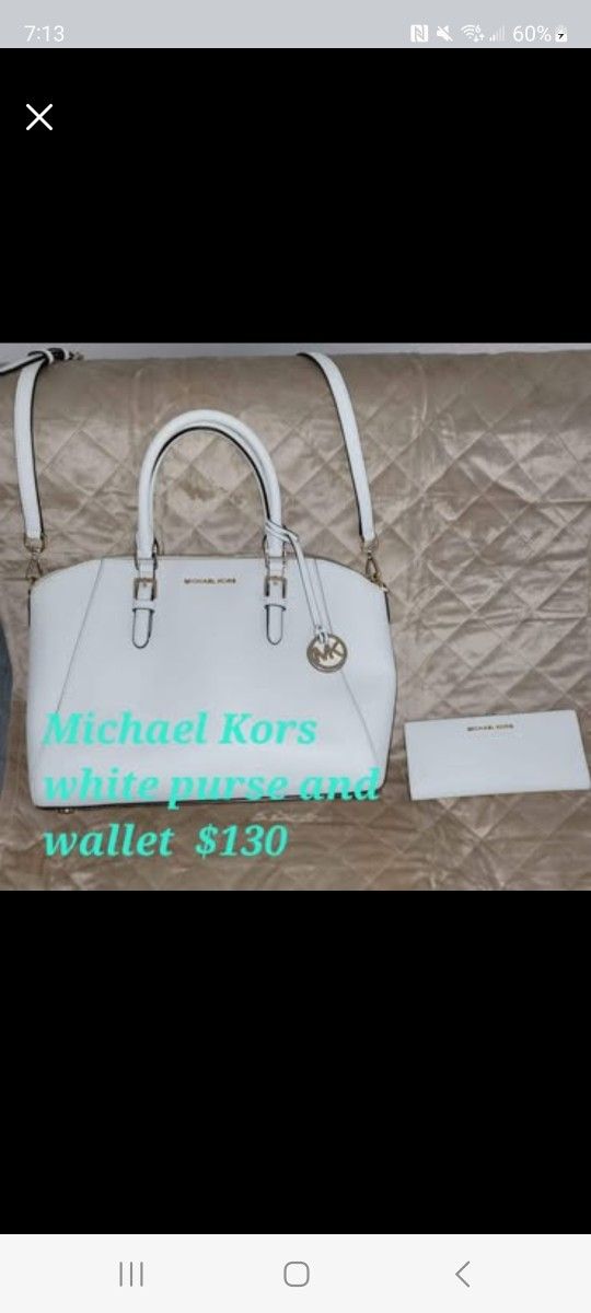 Michael Kors Purse and Wallet