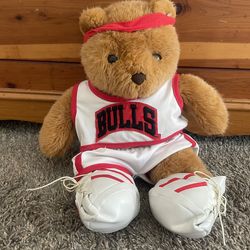 Vintage Chicago Bulls Bear Plushie