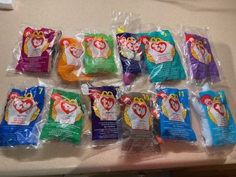 1-12 Ty 1998 New teenie weenie beanies