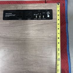 Brand New Tv Stand TV stand Brand new LED lights, phone charger port speakers, aux cord, two outlet two drawers 