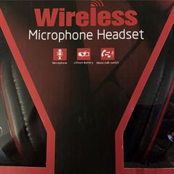 V8 Wirless Microphone Headset