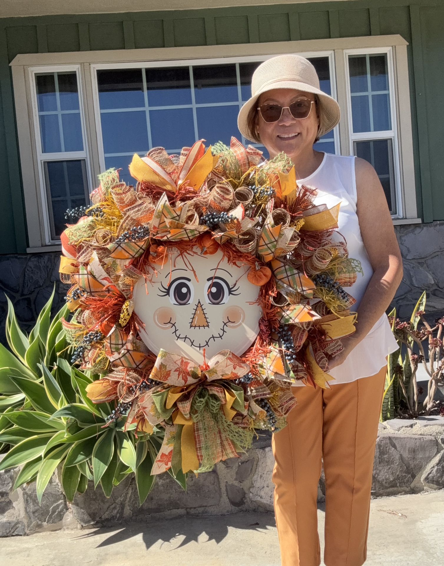 Scarecrow Wreath