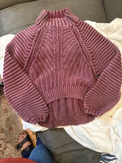 Free people cropped women’s small sweater