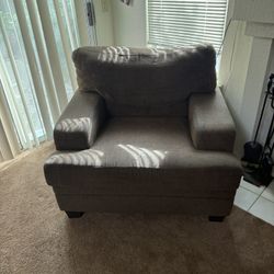 Three piece couch set as is
