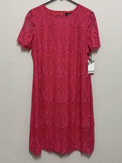 New women dress Size 12 color Fiery Pink 💞