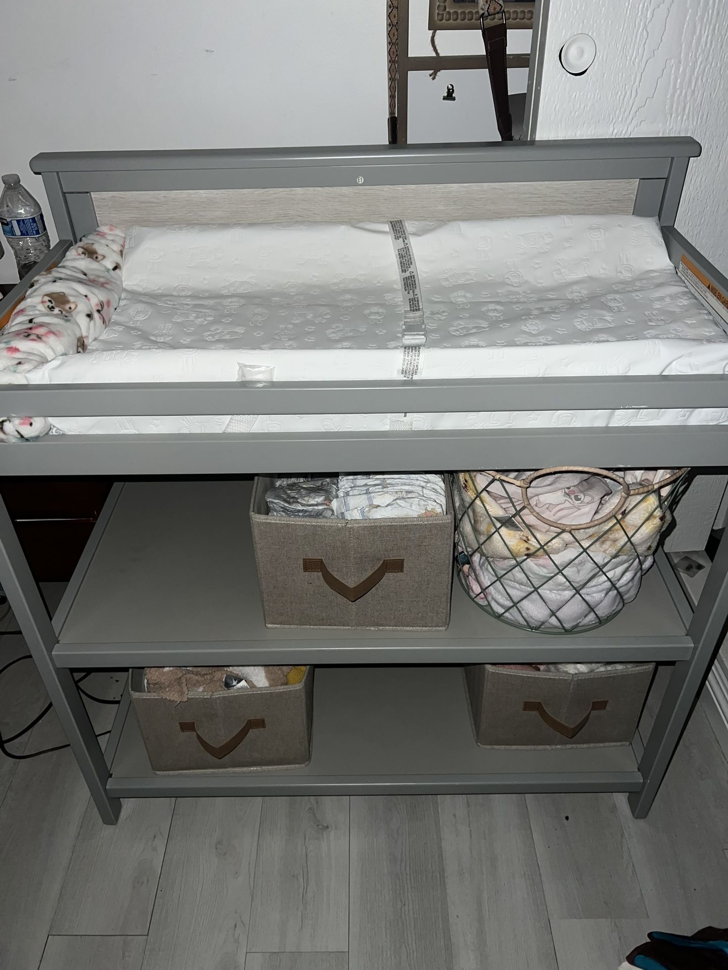 Changing Table (does Not Included Storage Containers)