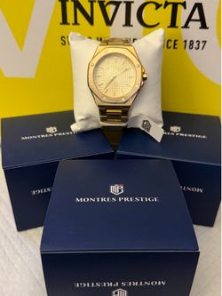 2 Monstres Prestige X Invicta Men’s Watch 44mm Quartz
