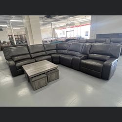Leather Sectional Sofa