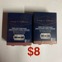 Gillette King C Blades Set