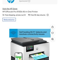 HP OfficeJet Pro 9130b All-in-One Printer