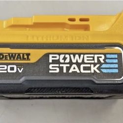 NEW DEWALT GENUINE DCBP034 20V MAX POWERSTACK COMPACT 1.7Ah LITHIUM BATTERY