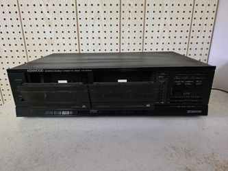 Kenwood Double Cassette Player