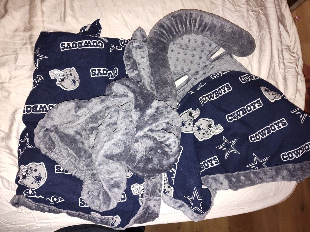 Dallas Cowboys Baby Car Seat Cover