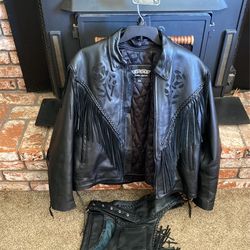Biker Jacket And Chaps Women’s