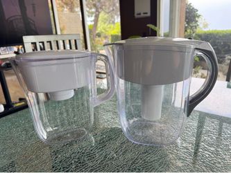 Brita Water Filter Pitcher Set - 10-Cup Grand & 6-Cup Slim (Set of 2)