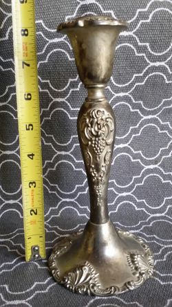 GODINGER vintage silver plated candle holder