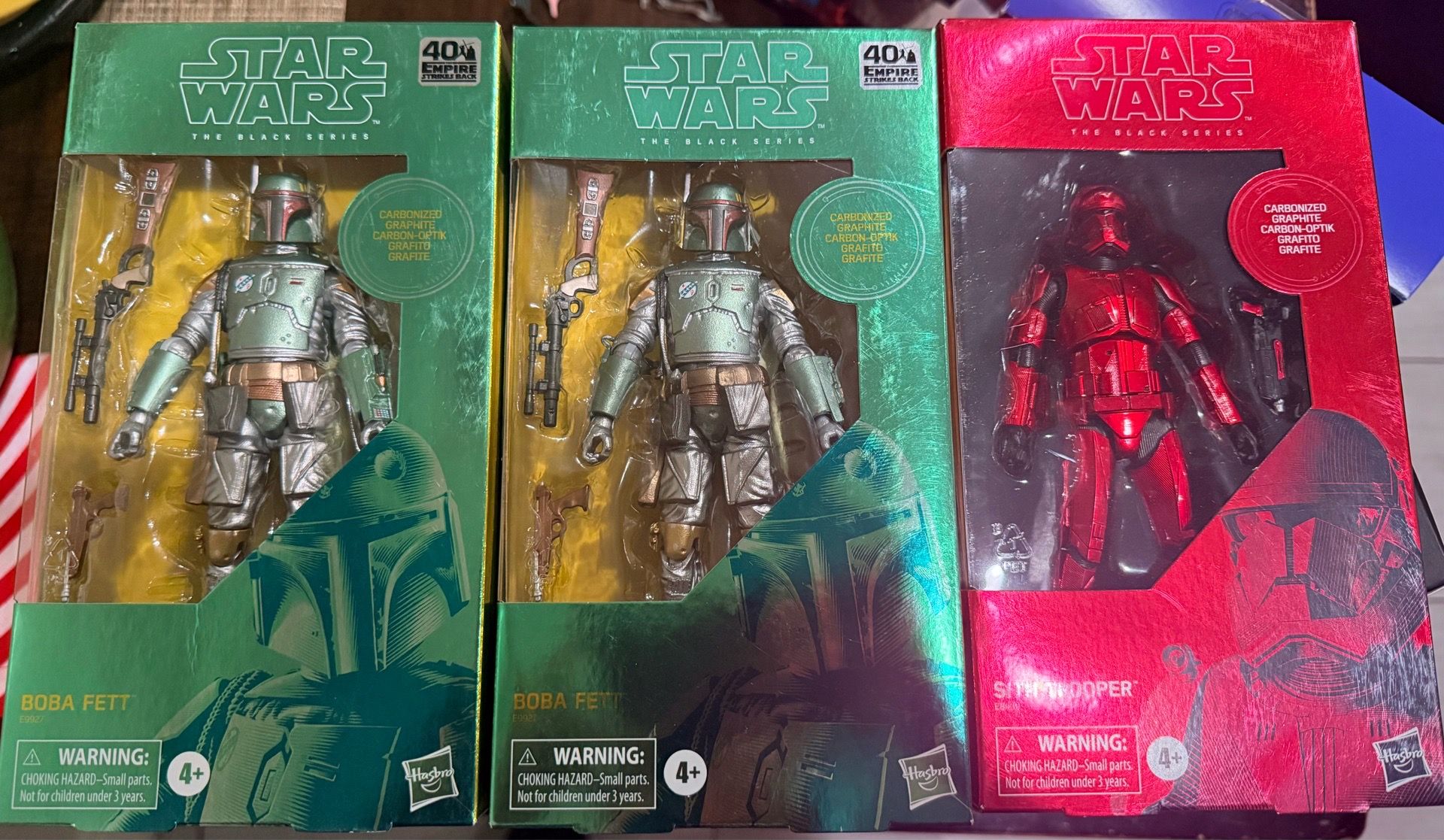 Star Wars black series Carbonize Graphite