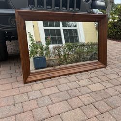 Mirror - Antique Solid Wood