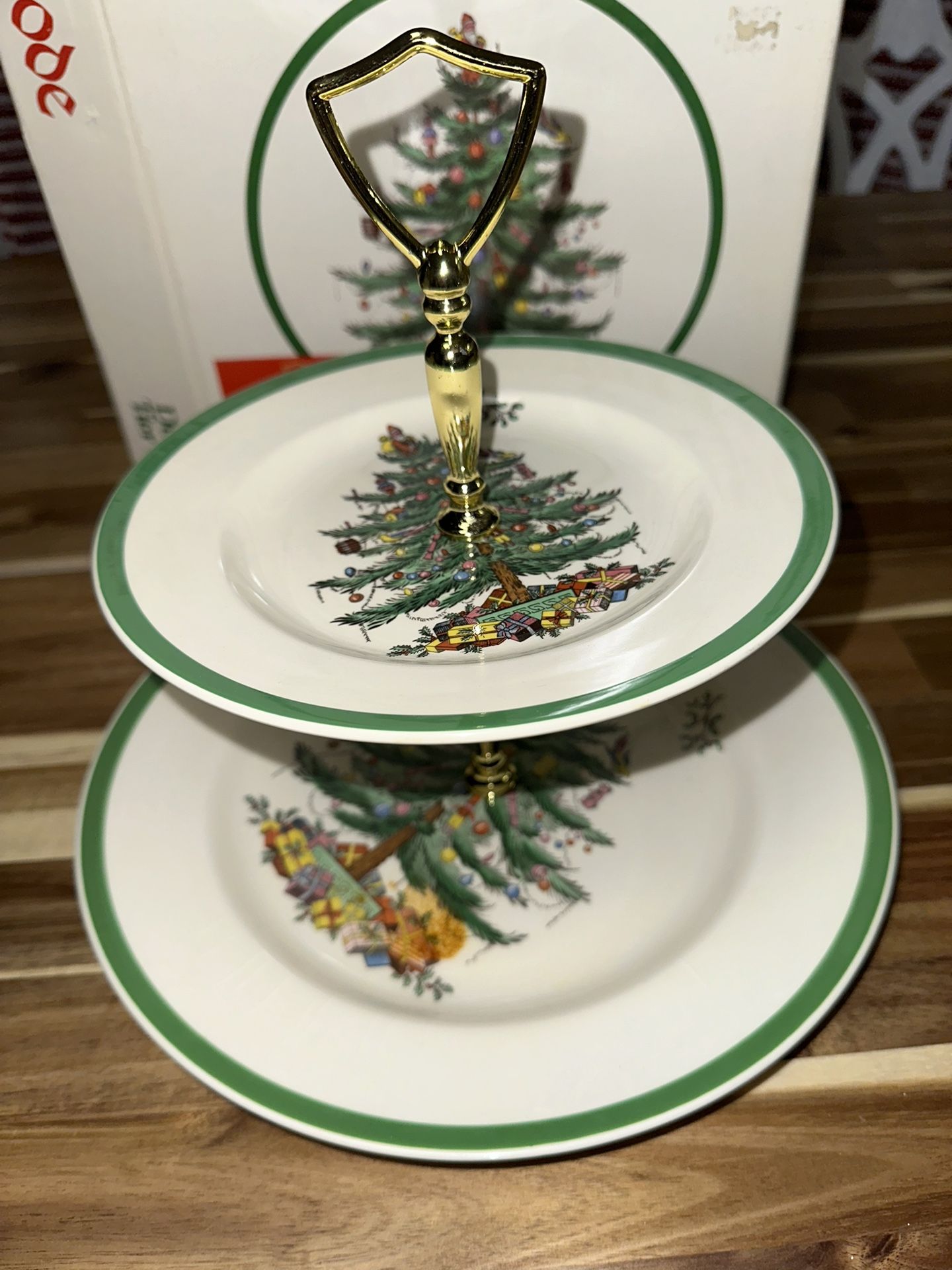 Spode 2 Tier Dish