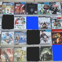 PLAYSTATION 3 VIDEO GAMES 