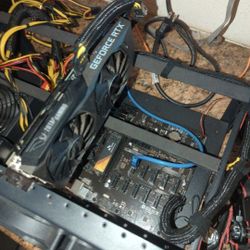 Crypto Mining Rig/ Computer Parts 