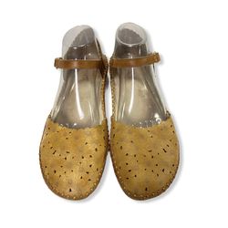 Pikolinos P. Vallarta Leather Mary Jane Wedges 41