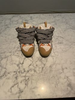 Lanvin Curb Sneaker Beige