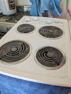 Whirlpool electric cooktop working
