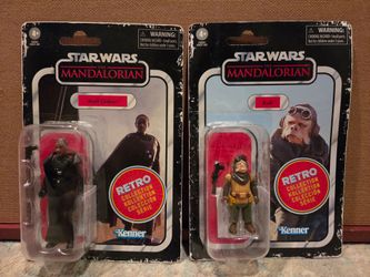 Star Wars Retro Collection The Mandalorian Kuiil & Moff Gideon3.75" Figure New


Here is a great set of figures

From the Mandalorian Retro Collection