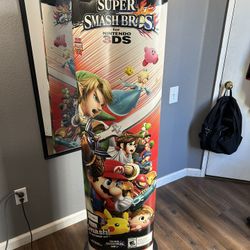 2014 Super Smash Bros GameStop Display