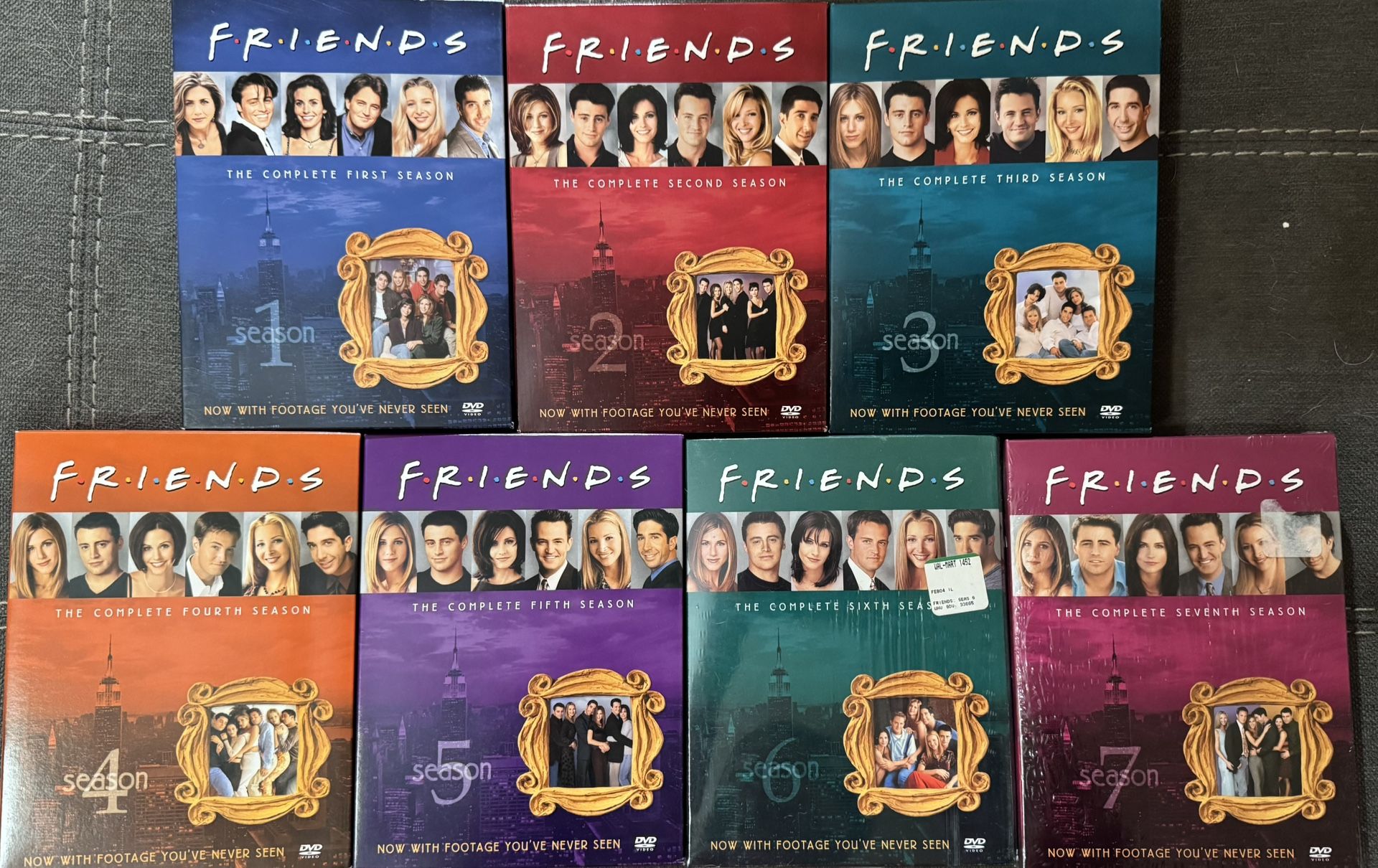 Friends Seasons 1-7 On DVD