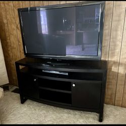 Entertainment Stand And TV 