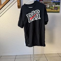 Men’s Black Graphic T-Shirt XL 