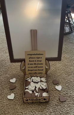 Wedding guests book alternative /for personalized sign