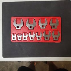 Snap On 11 PC Crows Foot Set