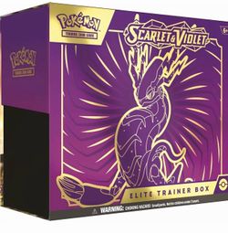 Pokémon TCG Scarlet & Violet Miraidon Elite Trainer Box (English)