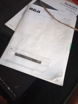 Rca DVD Vcr