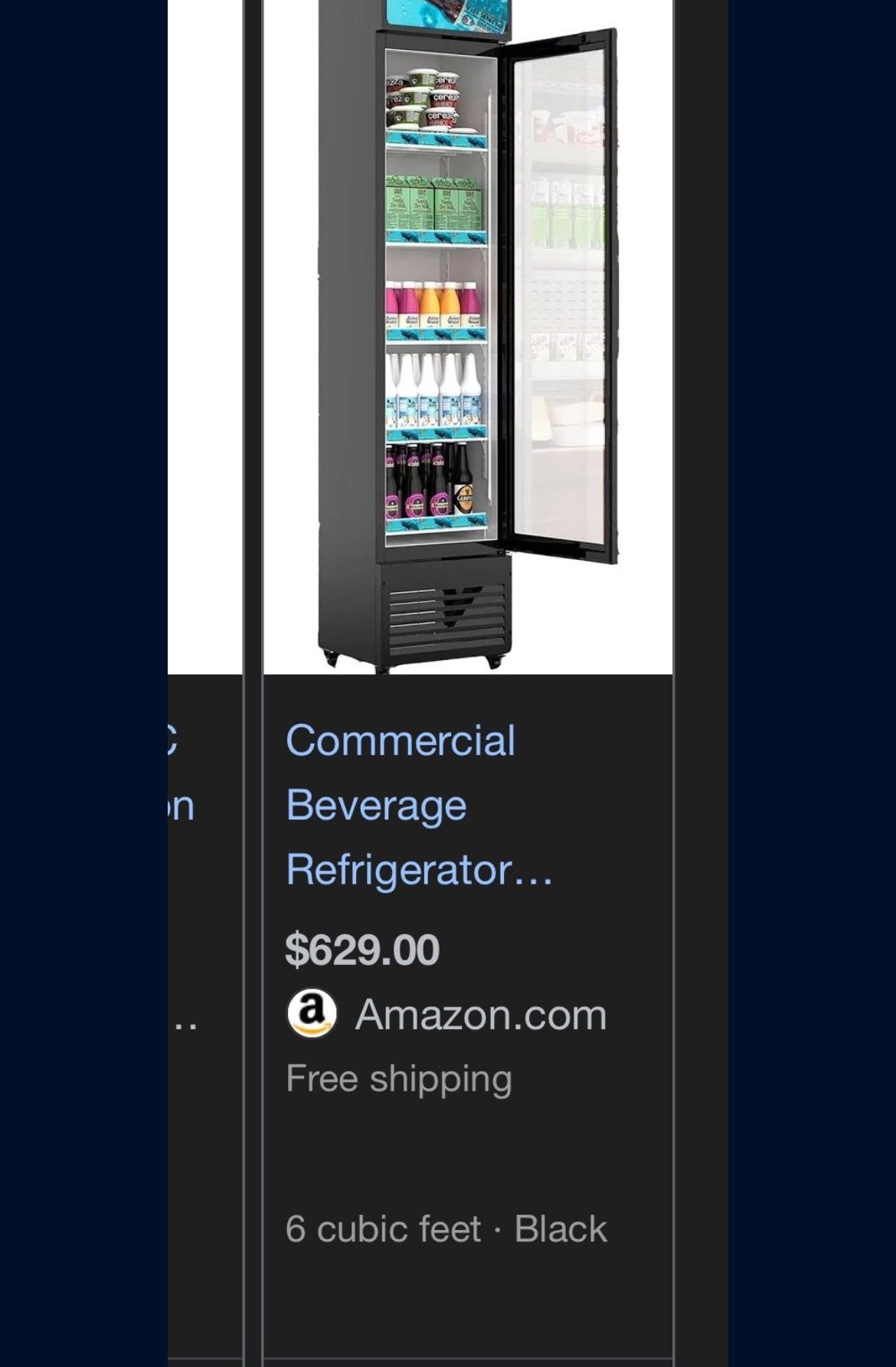 Commercial Beverage Refrigerator