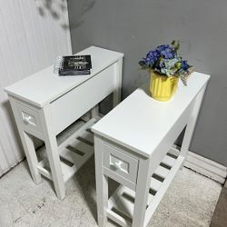 Mesas De Noche Nueva  Set De 2